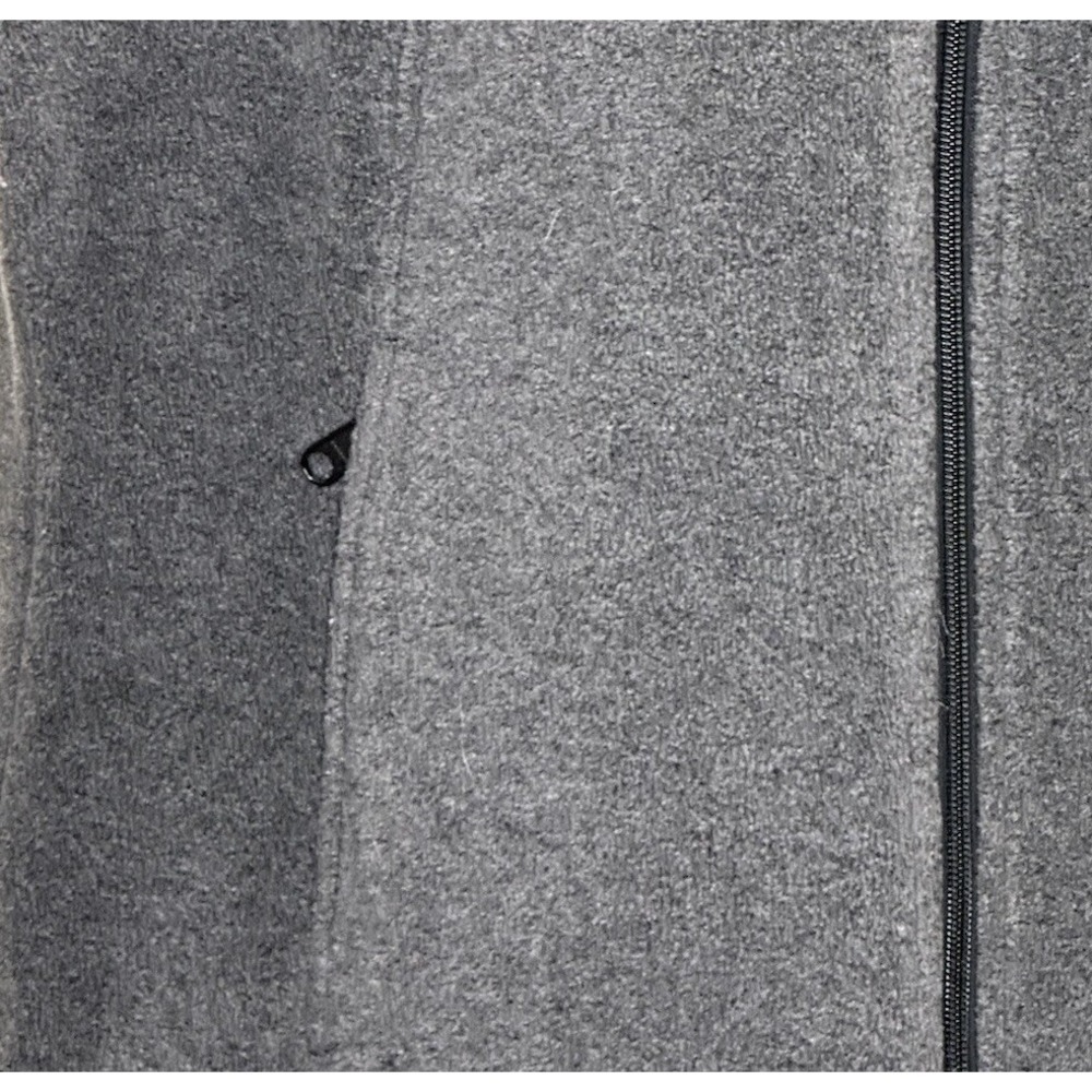 Columbia Sportswear Sawyer Rapids Fleece Zip Up Vest Gray Womens Large Mock Neck - Picture 4 of 10